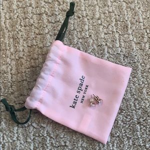 NWOT Kate Spade Rose Gold Stud Earrings